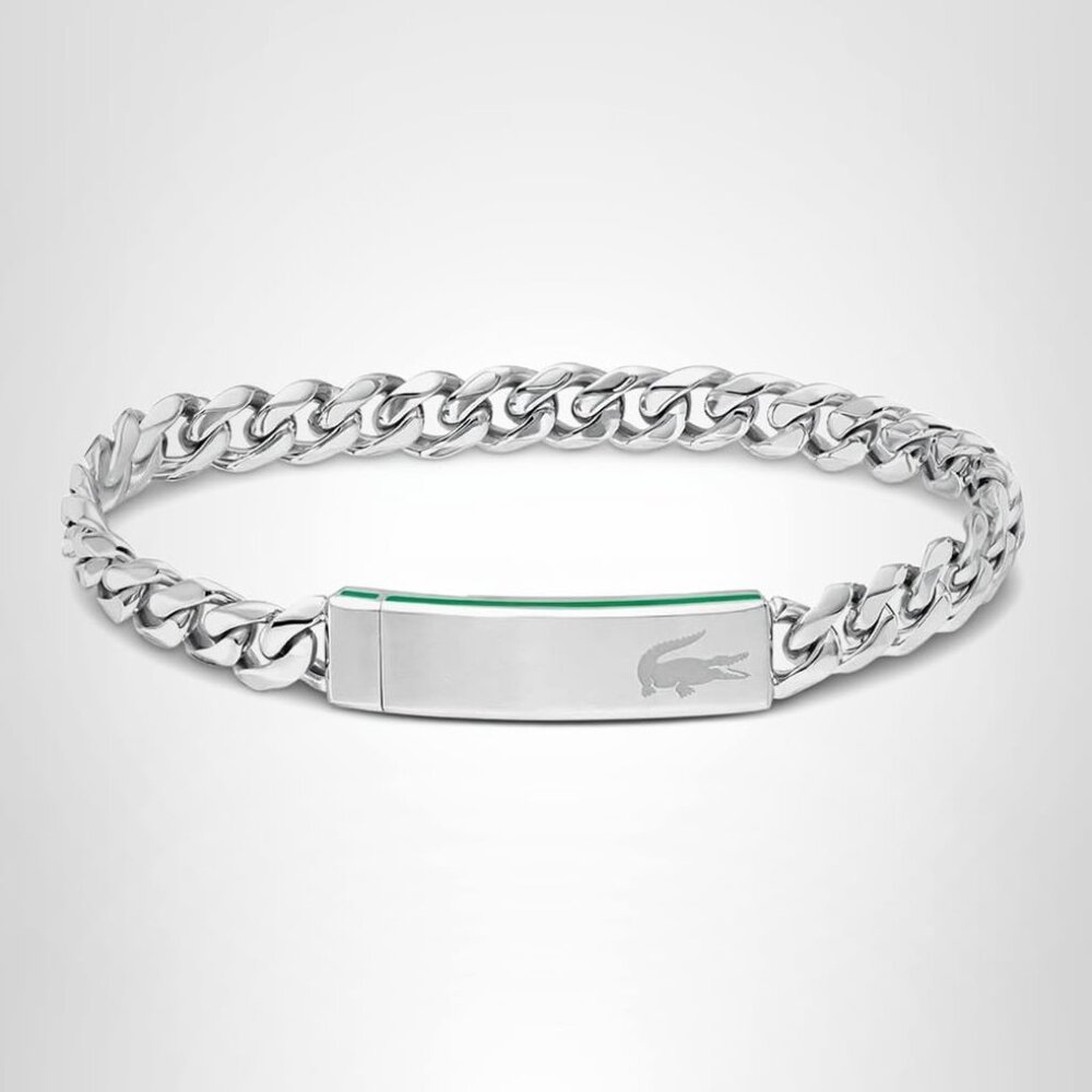Men's Stainless Steel Bracelet Elegant Minimal Classic Magnetic Closure Link